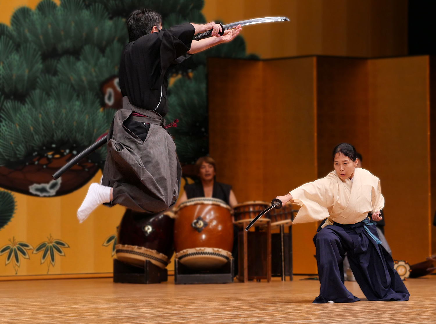 第十六回居想会演武会での居合・剣術演武