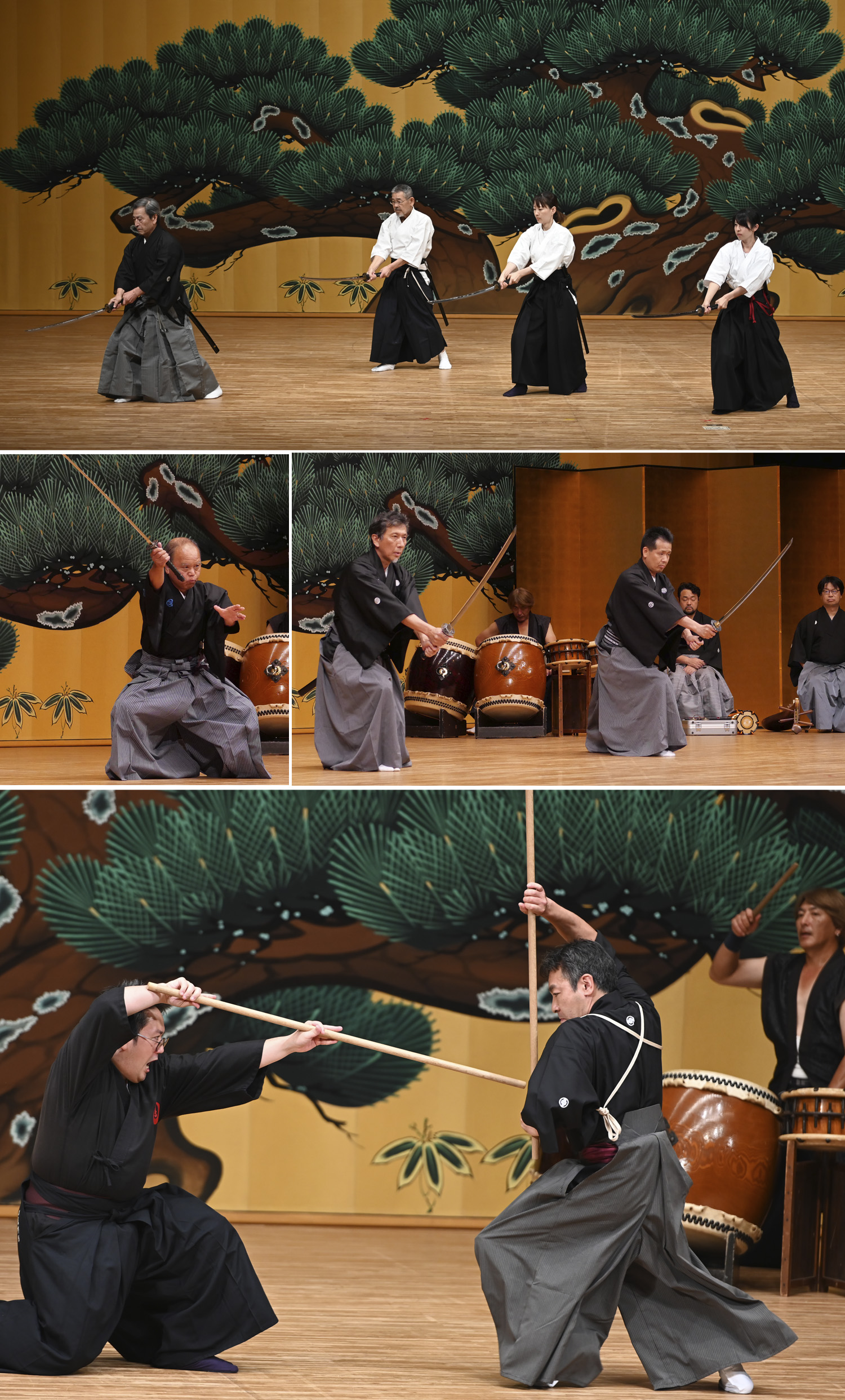 第十六回居想会演武会での居合・剣術演武