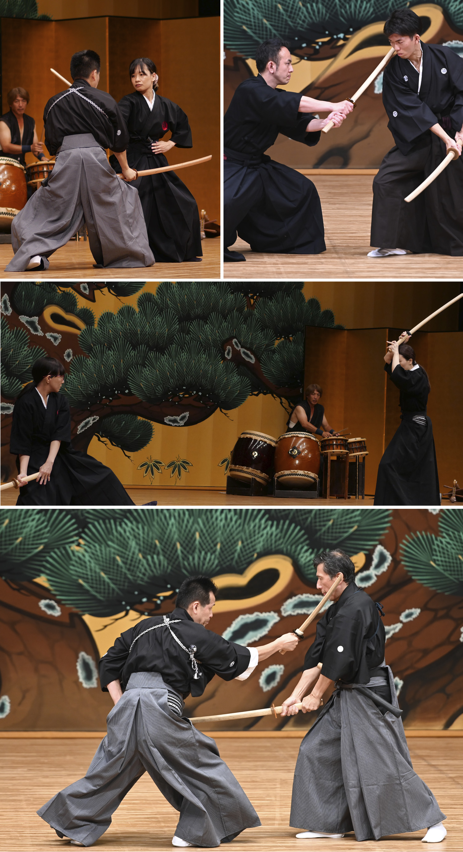 第十六回居想会演武会での居合・剣術演武