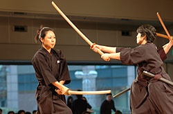全日本アームレスリング大会での居合・剣術・古武術演武 3