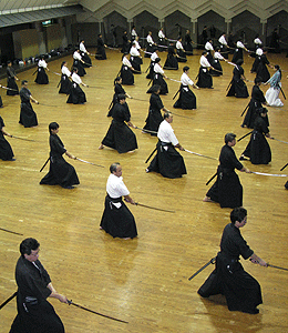 平成22年の居合道稽古 2