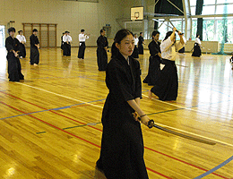 平成21年の居合道・剣術合宿 2