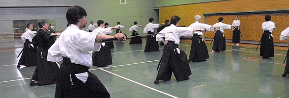 居合の指導