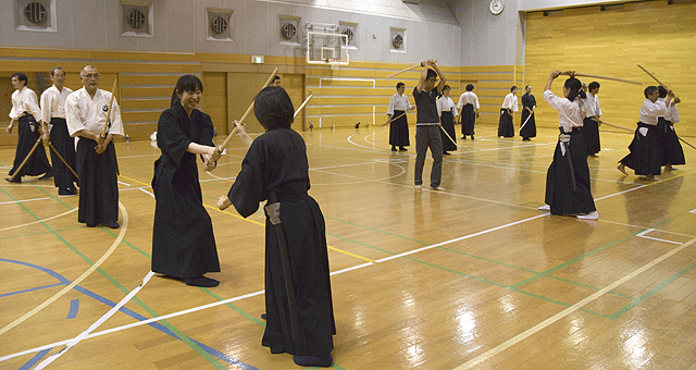 剣術の初心者稽古